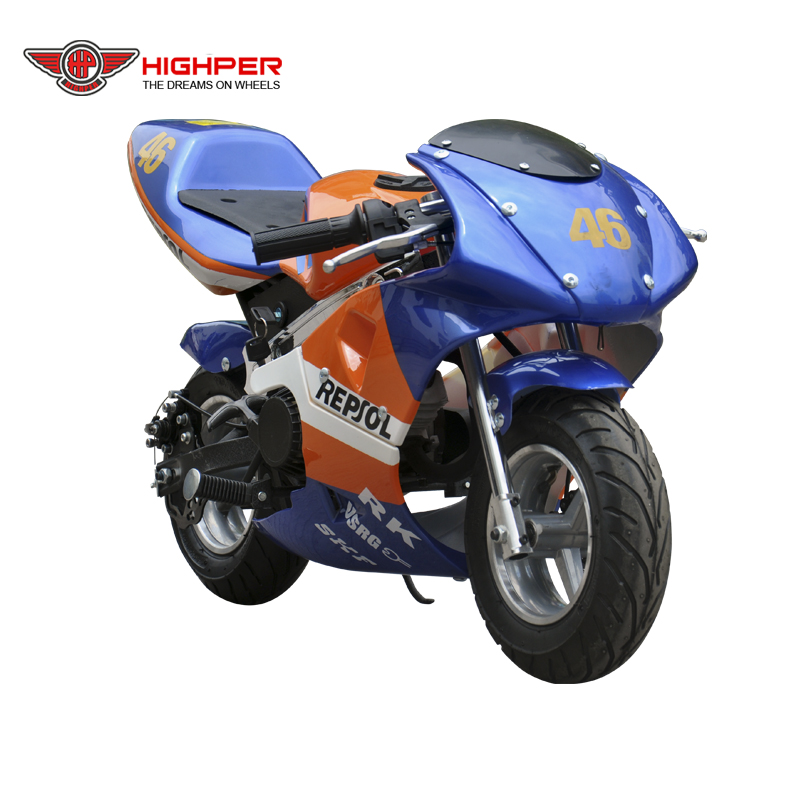 49CC Cross Pocket Bike (PB008) - 60km/h, 2-Stroke Engine, New