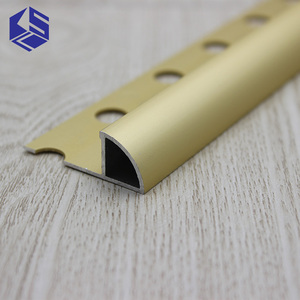 Alliage d'<span class=keywords><strong>aluminium</strong></span> Anodisé Arrondi Garniture de Tuile En <span class=keywords><strong>Aluminium</strong></span> De garniture de carreaux de Céramique à vendre - Product Image 4