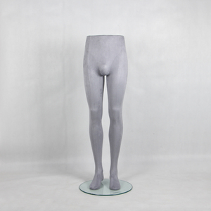 Nouvelles jambes de <span class=keywords><strong>mannequin</strong></span> masculines en tissu gris sexy pour l'affichage de pantalons et de jambes de pantalon, <span class=keywords><strong>mannequin</strong></span> masculin debout en vente - Product Image 2