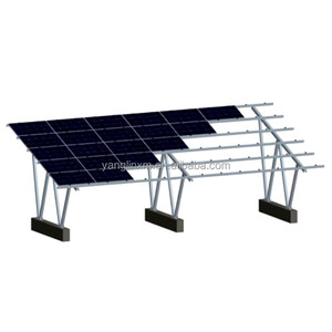 ซัพพลายเออร์จีน แผงอลูมิเนียมติดตั้งแผงโซลาร์เซลล์ โรงจอดรถแบบคู่ - Product Image 6