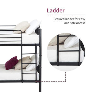 <span class=keywords><strong>Lit</strong></span> superposé en métal robuste et bon marché à vendre, <span class=keywords><strong>lit</strong></span> superposé double pour adultes, <span class=keywords><strong>lit</strong></span> superposé détachable - Product Image 4