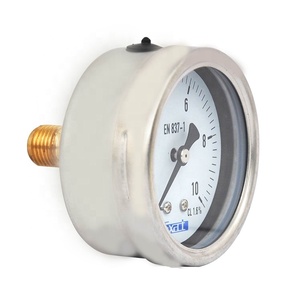 وصول جديد مخصص بأسعار معقولة السائل قياس الضغط مليئة مع حالة الفولاذ المقاوم للصدأ - Product Image 2