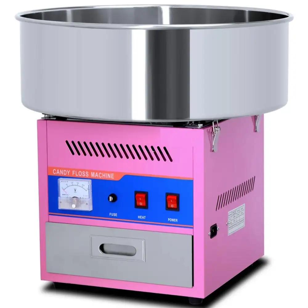 Commerciële Industriële Elektrische Cotton Candy Floss Machine prijs te koop