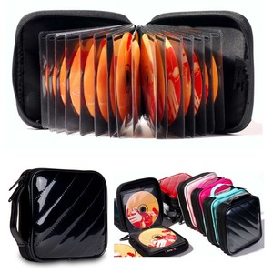 <span class=keywords><strong>CD</strong></span> <span class=keywords><strong>DVD</strong></span> Blue-ray Porte-Sac Stockage 32 Disques Portable Noir - Product Image 2