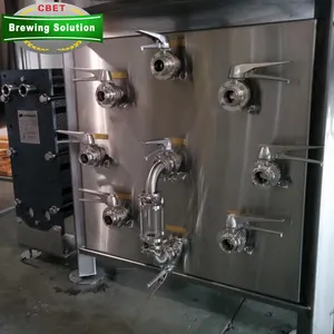 Acier inoxydable électrique 500l 1000l 2000l artisanat Nano système de brasserie de bière fournisseur d'équipement de machine de brassage