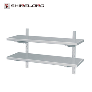 Meilleures ventes d'<span class=keywords><strong>étagère</strong></span>s murales en acier inoxydable à 2 niveaux <span class=keywords><strong>pour</strong></span> <span class=keywords><strong>cuisine</strong></span> commerciale - Product Image 1