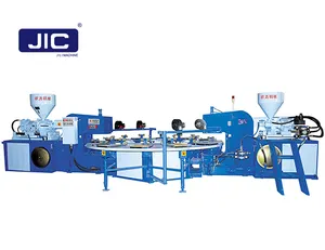 Nieuwe Tpr/Pvc Zool Spuitgietmachine (2 Kleur)