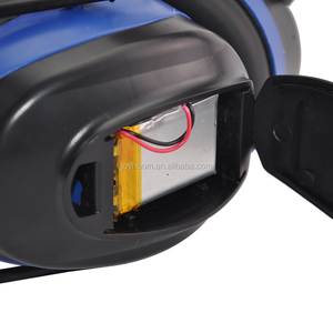 Nhà Máy Giá ABS Điện Tử Earmuffs An Toàn Tai Defender Với Màu Xanh Răng Tai Muff - Product Image 6