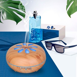 Diffuseur d'huiles essentielles pour voiture, nouveau design, aromathérapie, humidificateur ultrasonique portable avec alimentation USB, capacité de 550 ml, contrôlé par application - Product Image 5