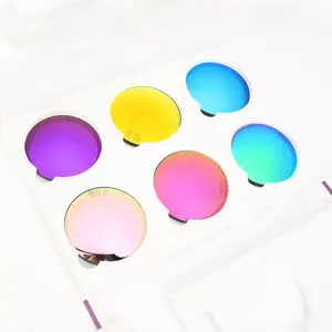 도매 사용자 정의 단일 비전 미러 공백 광학 수지 선글라스 tac 편광 렌즈