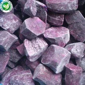 IQF Chinese Organic Slice Frozen Purple Sweet Potato Of Importer Price Ton