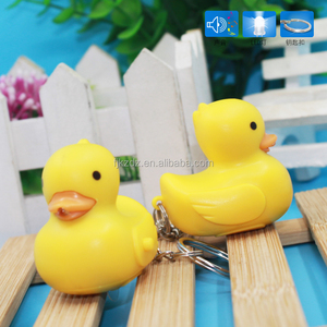 Animal Llavero Quaking Duck Led Light Llaveros y Sonido - Product Image 6