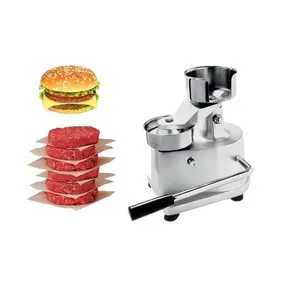 Pembuat Daging Hamburger Komersial 100Mm Kualitas Tinggi/Mesin Pres Burger