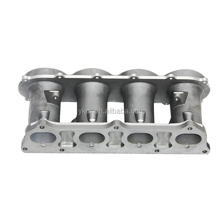 Cát đúc nhôm chết đúc cung cấp sản phẩm tùy chỉnh đúc nhôm intake Manifold cho hiệu suất xả Manifold ống xả