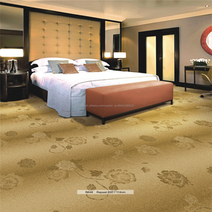 100% diseño personalizado de Nylon impreso alfombra de pared a pared para habitación de hotel - Product Image 2
