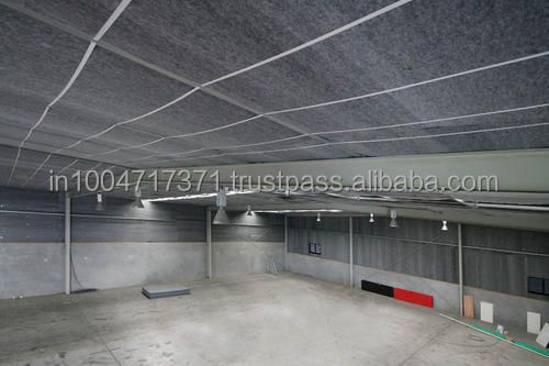 40kg-25mm Thermal Bonded Polyester Insulation Effective Heat Insulation Materials