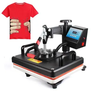 Máquina de transferência de calor, camiseta de impressão máquina de transferência de calor balanço digital para venda preço da máquina de subolmação 29*38cm