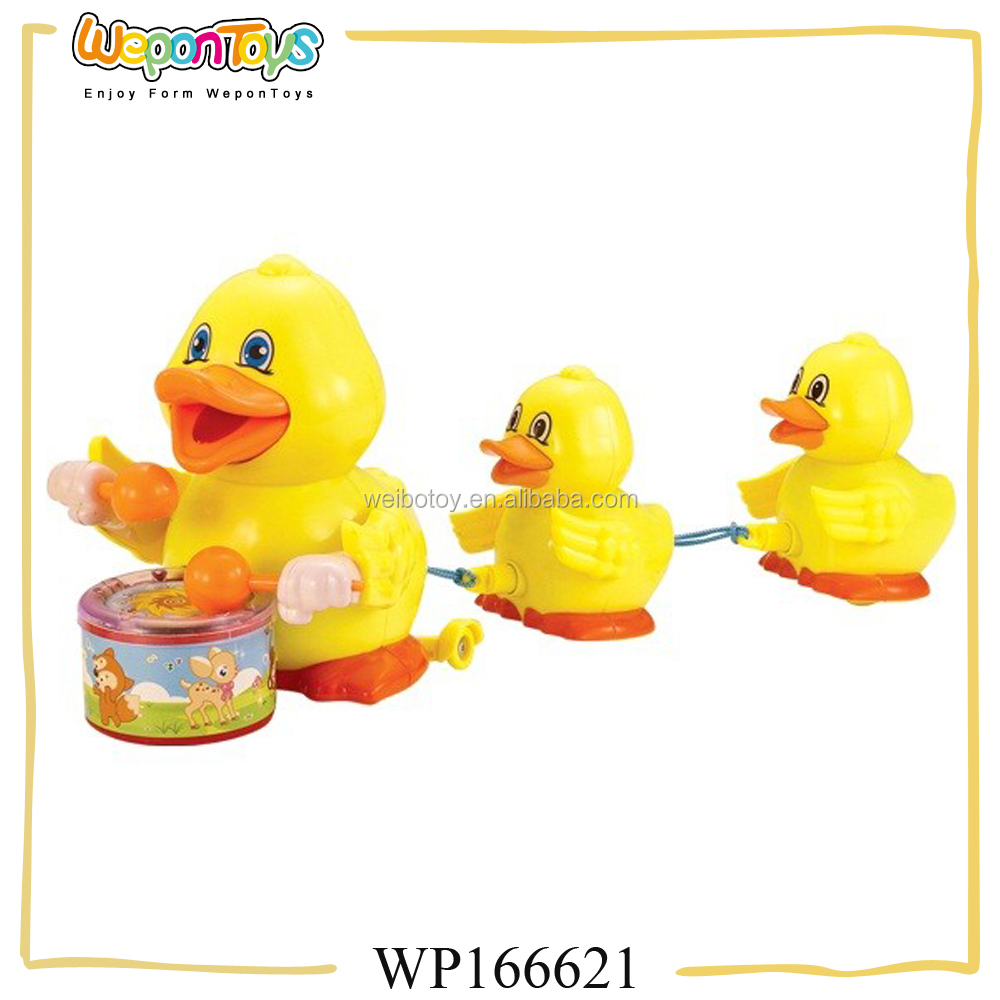 Мультяшная электрическая утка с музыкой и подсветкой, детская игрушка-утка для матери