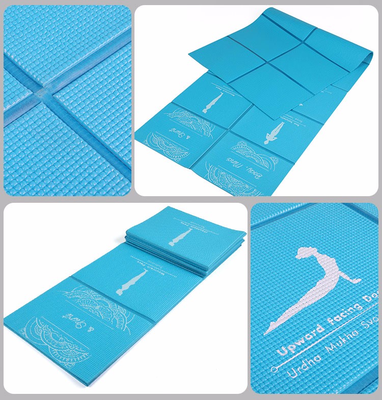 Folding PVC Yoga Mats Bulk Factory Price Fuqing Shengde Plastic