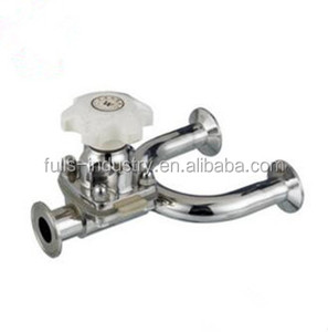 Thép không gỉ vệ sinh U loại ba cách van màng - Product Image 1