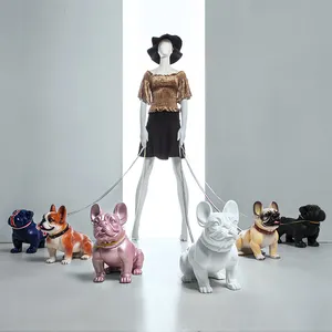 KEVIN3 تصميم الأزياء الكلب الحيوان المعرضة نموذج للبيع