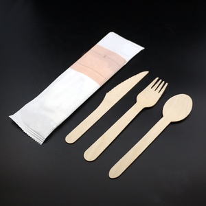 ช้อนส้อมปิกนิกไม้ย่อยสลายได้,เป็นมิตรกับสิ่งแวดล้อมแบบใช้แล้วทิ้ง - Product Image 6