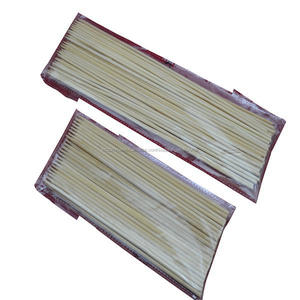 Natural todo <span class=keywords><strong>el</strong></span> tamaño decorativo Partido Ronda de color plano barbacoa de carne Pinchos - Product Image 3