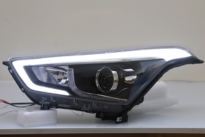 ไฟหน้าโปรเจคเตอร์พร้อมไฟ LED DRL สำหรับรถยนต์ <span class=keywords><strong>Creta</strong></span> Ix25 ปี 2015 2016 0217 2018 - Product Image 2