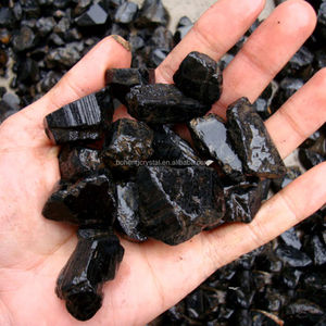 Venta al por mayor natural negro <span class=keywords><strong>turmalina</strong></span> cristal de cuarzo espécimen mineral cristal para la venta - Product Image 5