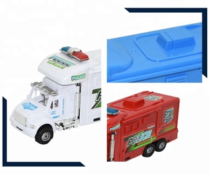 Les enfants jouent à l'intérieur 3 sortes <span class=keywords><strong>police</strong></span> <span class=keywords><strong>camion</strong></span> inertie jouet de voiture à vendre - Product Image 4