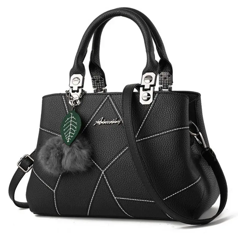 Mode Dames Tote Bag Pu Lederen Handtas Voor Vrouwen