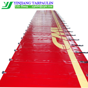 Set di <span class=keywords><strong>Tende</strong></span> per Camion, Sistema di <span class=keywords><strong>Tende</strong></span> Laterali Pubblicitarie in Tela Cerata per Camion - Product Image 6