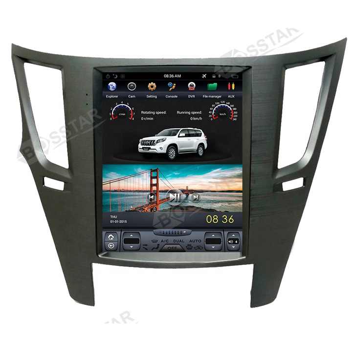 10.4inch Vertical Screen Android Car GPS Navigation Car Stereo With Mirror Link BT Wifi for SUBARU Outback 2010-2014 Car Radio