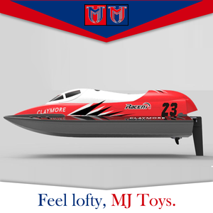 Rojo eléctrico de alta calidad hobby de alta velocidad pequeño jet genial rc barco sin escobillas para venta - Product Image 6