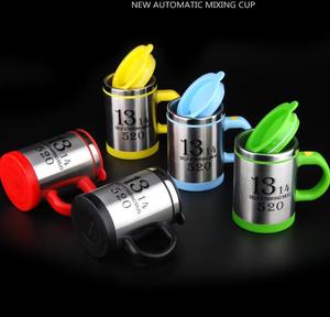 Fabricación 2017 Nueva Divertido Elegante Auto Agitación Tazas, Personalizado Diseño Impreso Taza de Café tazas de Dos Puntos - Product Image 2