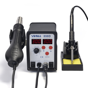 Dụng Cụ Trạm Hàn Hút Khí Nóng YIHUA 898D - Product Image 2