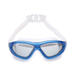 <span class=keywords><strong>Gafas</strong></span> <span class=keywords><strong>de</strong></span> natación electrochapadas antiniebla, anti UV, impermeables, HD, el mejor traje para nadar y bucear - Product Image 2