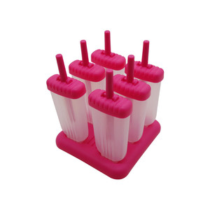 BPA Free Plastic Popsicle <span class=keywords><strong>Ice</strong></span> <span class=keywords><strong>Pop</strong></span> Form Eis Eis am Stiel Form - Product Image 6
