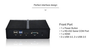 Qotom OEM 6 <strong>LAN</strong> Ports X86 Mini PC <strong>Firewall</strong> <strong>Router</strong> Pfsense <strong>Firewall</strong> - Product Image 5
