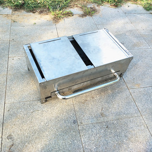 Chipre barbacoa estilo giratorio <span class=keywords><strong>asador</strong></span> portátil plegado Grill - Product Image 5