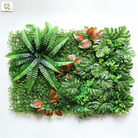 En gros Vente Chaude D'herbe Verte Artificielle Feuilles Plante Mur pelouse Noce Café Décoration Cryptage Toile De Fond D'étape