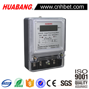 DDS228 1 <span class=keywords><strong>phase</strong></span> numérique watt-heure mètre monophasé électronique compteur d'électricité lcd affichage haute précision longue durée de vie utilisation - Product Image 2