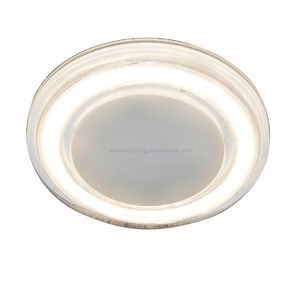 Lámpara de techo para caravana, accesorio de luz Led redondo de <span class=keywords><strong>7</strong></span> pulgadas, 12V, 24V, iluminación plana - Product Image 5