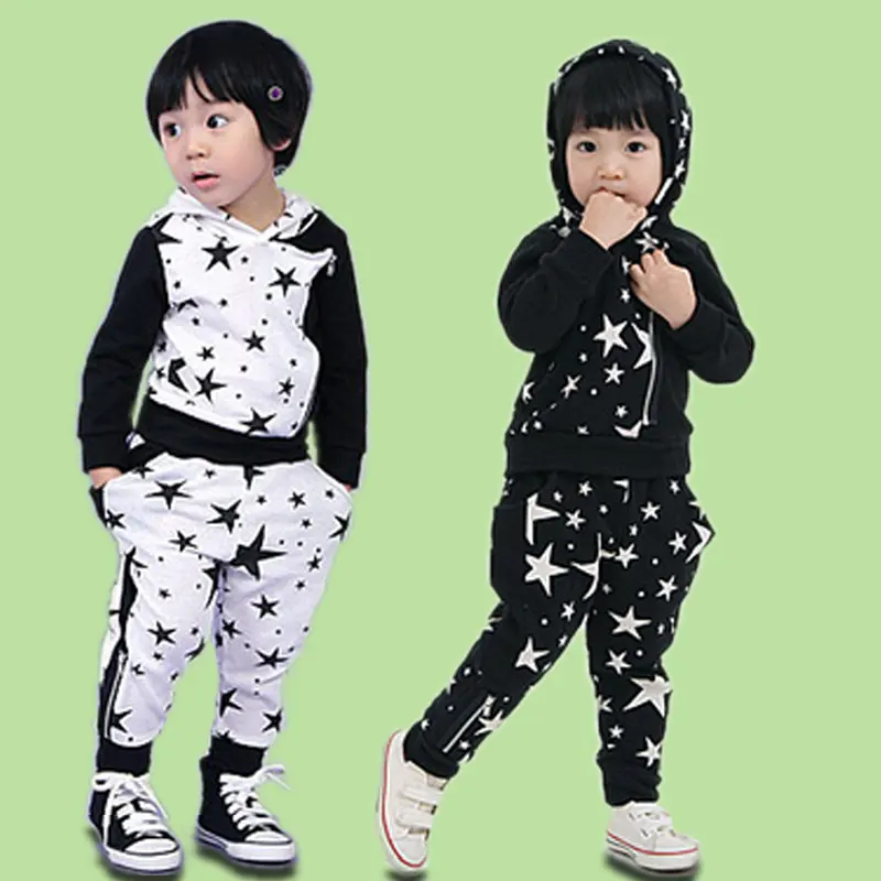 חליפת קפוצ 'ונים ילד 5 כוכב אופנתי ילדים סט בגדים עבור מפורש Alibaba טורקיה