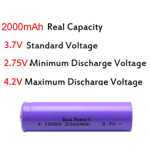 3,7 <span class=keywords><strong>V</strong></span> 18650 iones de litio 2500mAh 6000mAh paquete de baterías recargables para banco de energía 3,7 <span class=keywords><strong>V</strong></span> Li-ion 18650 3500mAh <span class=keywords><strong>2600mAh</strong></span> batería - Product Image 5
