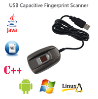 Lector de huella dactilar para escuela y hospital, lector de huella dactilar pequeño, resistente, biométrico, LINUX, USB, Wifi, HF-6000, precio bajo