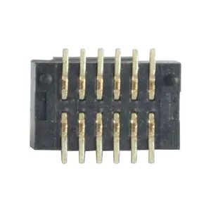 0,8 мм Шаг 12 Pin SMT PCB плата к плате двухрядный контактный разъем
