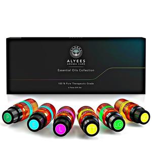 Ensemble de 6 huiles essentielles synthétiques florales de qualité supérieure Moutarde Wintergreen Parfum <span class=keywords><strong>Huile</strong></span> de moutarde <span class=keywords><strong>Huile</strong></span> essentielle pure - Product Image 2