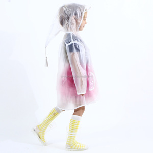 Wholesale Cheap <strong>Kids</strong> clear Penguin Waterproof Children <strong>Rain</strong> <strong>Coat</strong> Baby Poncho Raincoat Outdoor Lightweight Jacket Children - Product Image 4