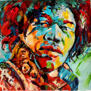 Arte Pop arte fantástico de la lona pintura al óleo para la sala de casa hotel cafe moderno arte de la pared Decoración - Product Image 5